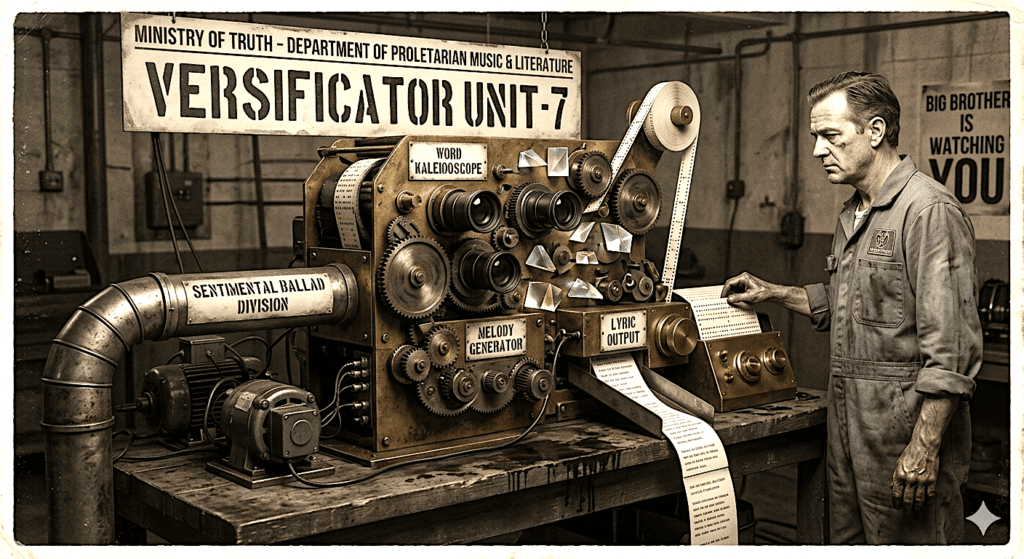 George Orwell Predicted the Rise of "AI Slop" in Nineteen Eighty-Four