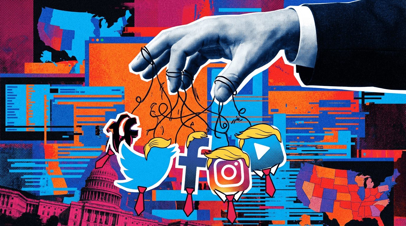 AI-influencerzy zalewają media społecznościowe treściami pro-trumpowskimi przed wyborami w USA