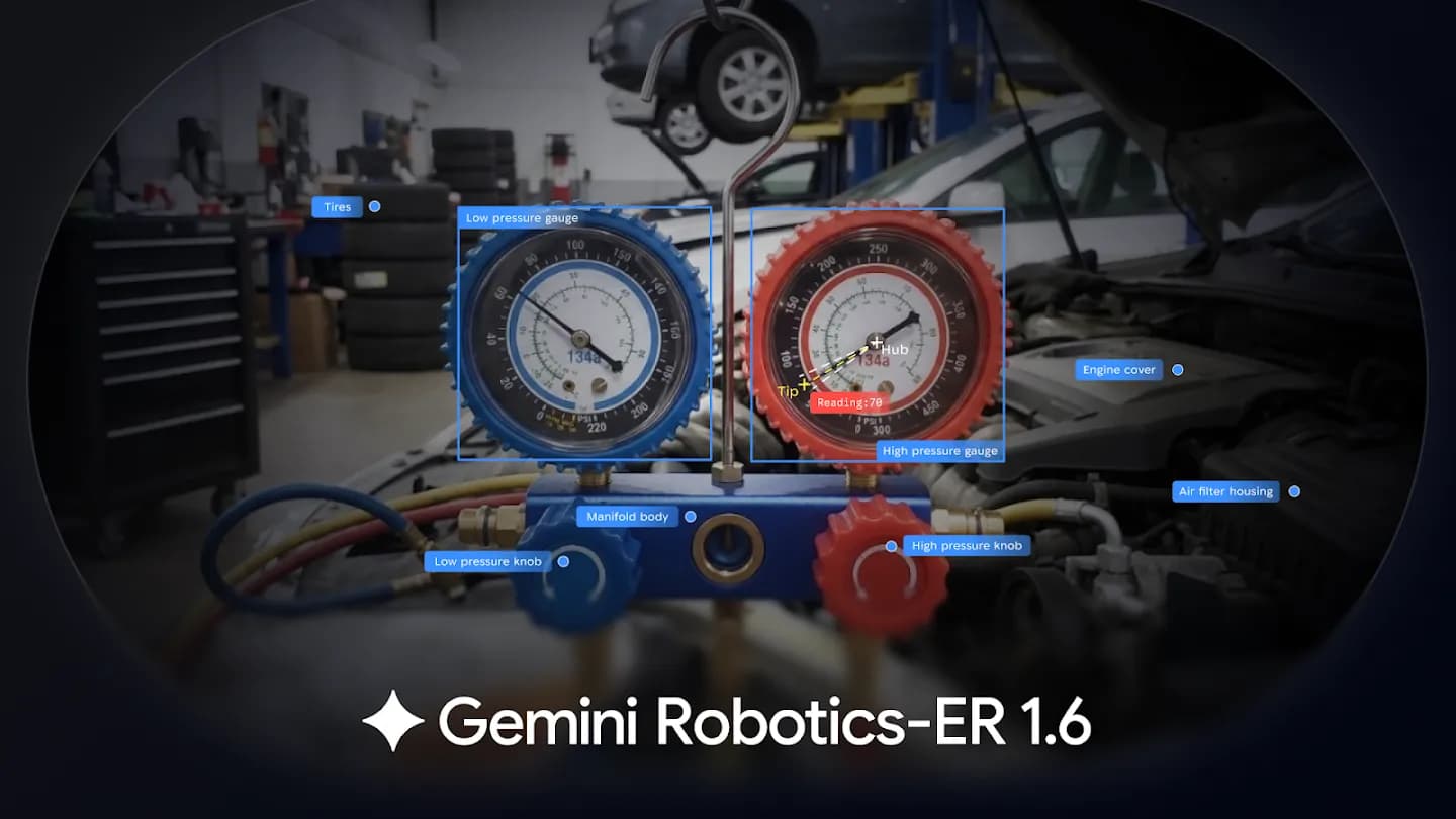 Google DeepMind prezentuje Gemini Robotics-ER 1.6 z lepszą percepcją dla robotów